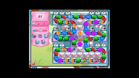 Candy Crush Level 2165 Talkthrough, 25 Moves 0 Boosters ... New Candy Frog Order!!!