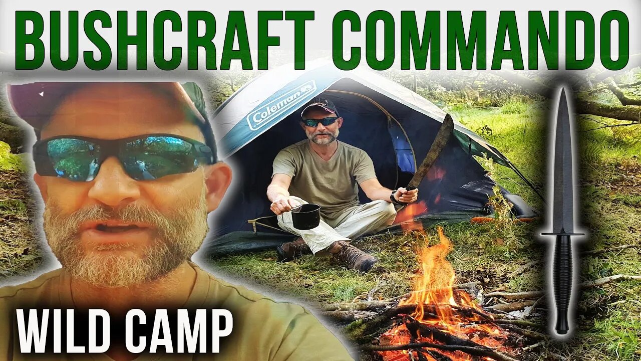Wild Camp 2020 | The Bushcraft Commando | Plus Cold Water Immersion!
