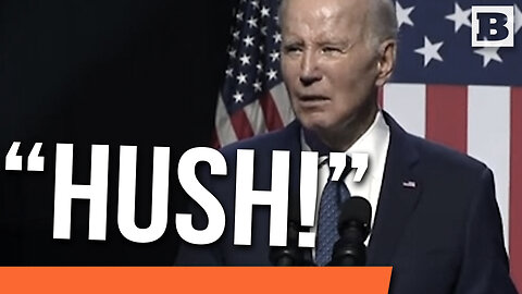 Joe Biden SNAPS at Climate Protester Interrupting Speech: "Shush Up"