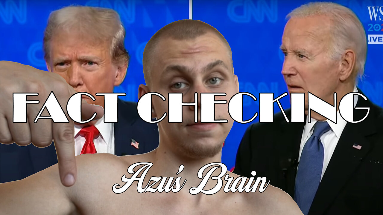 REWATCHING AND FACT-CHECKING TRUMP VS BIDEN DEBATE (SERIOUSLY) - CLIP FROM LIVESTREAM