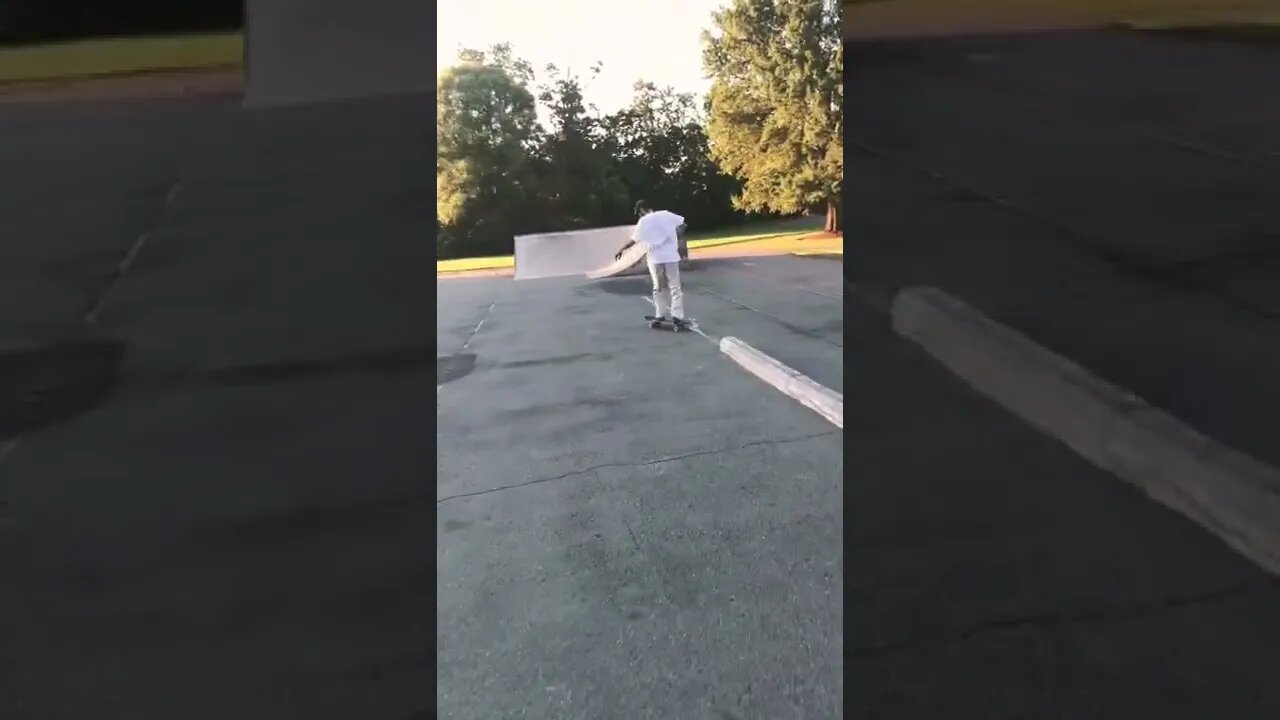 Lazy line at Millersville Skatepark #skateboarding #skate #shorts #skateshorts #treflip #shuvit