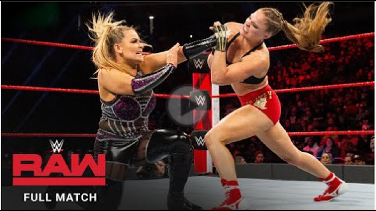 FULL MATCH - Ronda Rousey vs. Natalya – Raw Women’s Title Match_ Raw