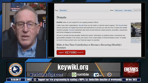 Trevor Loudon Introduces Keywiki.org Where All of His Research on National Security Can be Found