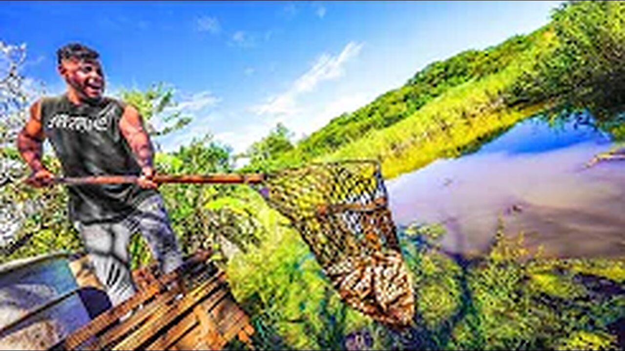 COLOQUEI 2000 REAIS EM PEIXE NO LAGO DO NOSSO ACAMPAMENT