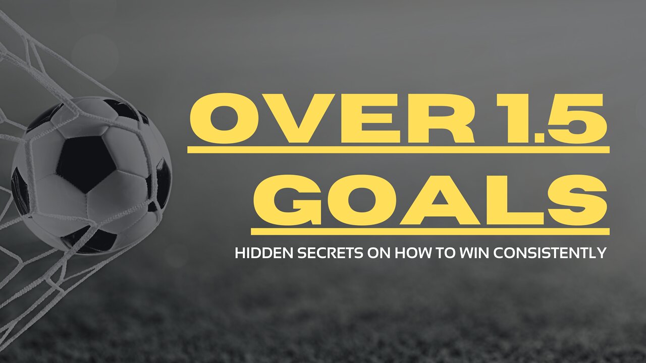 👉 BEST OVER 1.5 GOALS BETTING STRATEGY 🤑 HIGH PROFITABLE SYSTEM