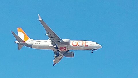 Boeing 737 MAX 8 PR-XMX vindo de São Paulo(Congonhas) para Fortaleza