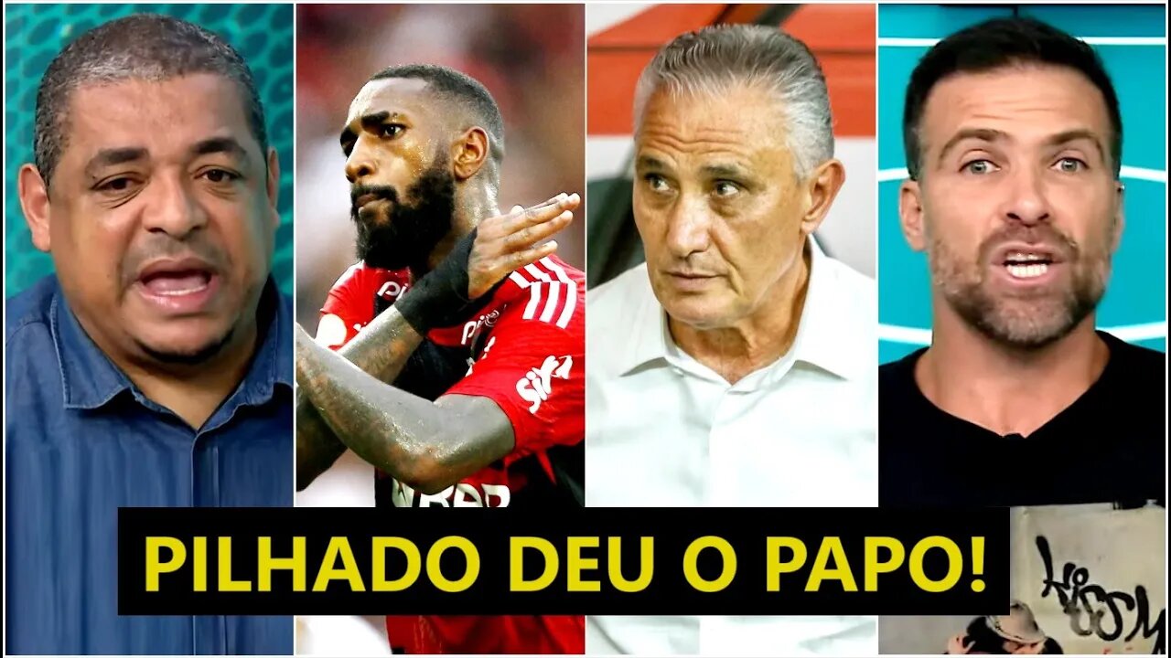 "Eu TENHO UMA NOTÍCIA pra TE DAR! O Flamengo está..." Pilhado MANDA A REAL e PROVOCA Vampeta!