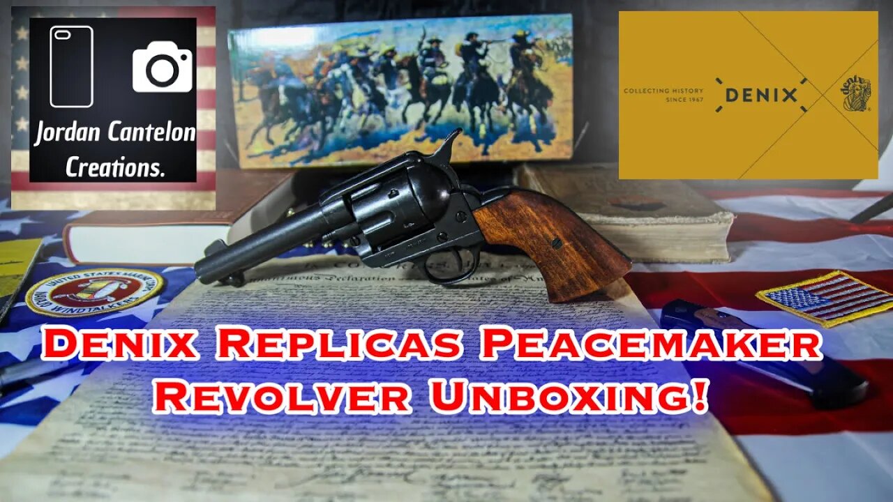 I’VE WANTED TO BUY THIS REPLICA REVOLVER FOR 5 YEARS?? Denix Replica Peacemaker Revolver Unboxing!!