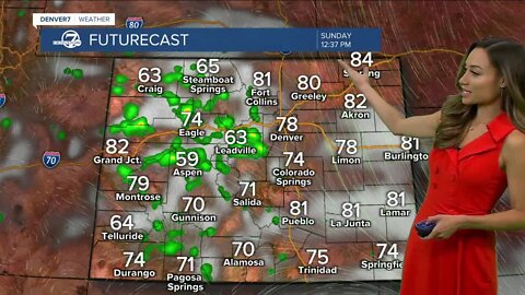 More storms on the way Sunday