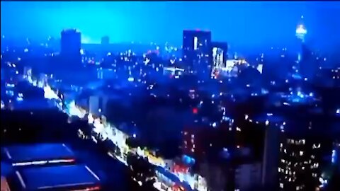 Earthquake caused power line damages in Mexico