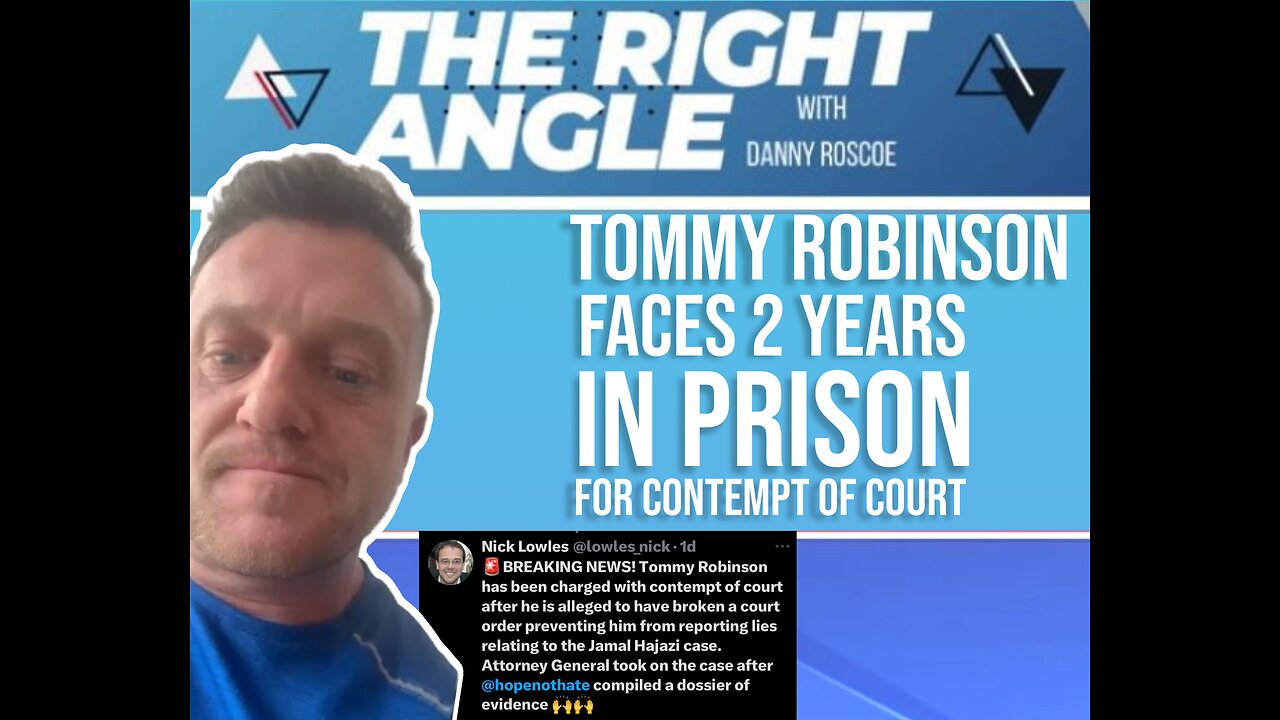 Tommy Robinson - Why I Face 2 Years in Prison