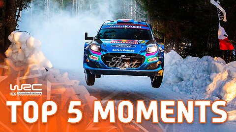 Top 5 Moments | WRC Rally Sweden 2023