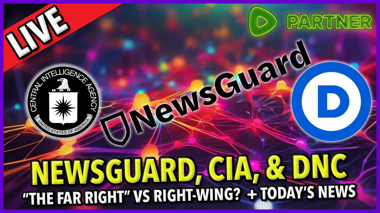 NewsGuard, The CIA, and the DNC ☕ 🔥 #factcheckfriday #newsguard #dnc +Today's News C&N146