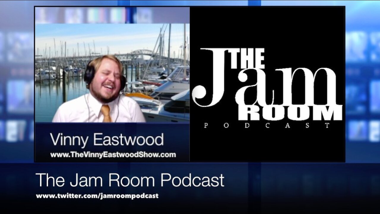 Narcissism, Conspiracy And His Personal Journey, Vinny Eastwood On The Jam Room Podcast - 10 May 17