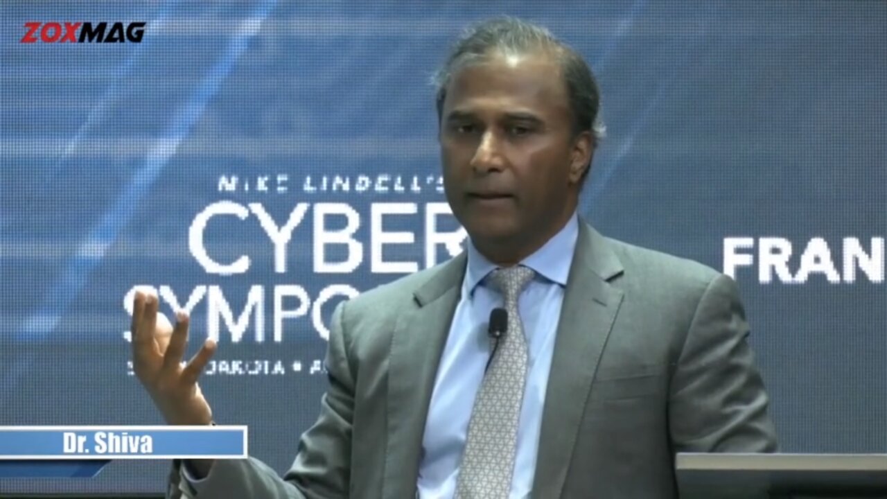 Mike Lindell Cyber Symposium - Dr. Shiva Ayyadurai "Government With Big Tech Destroys Free Speech"