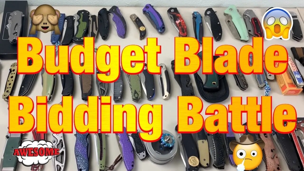 Budget Blade Bidding Battle ! Details in the comments section and description section below !