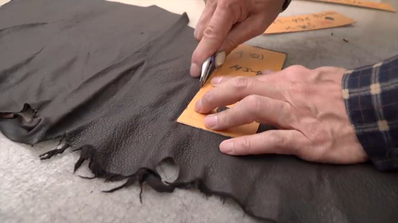 HAND MADE LEATHER JACKET KOREAN SKILL TAILOR