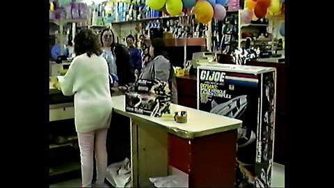 Circa 1988 - Home Video Footage from a Children's Palace Toy Store