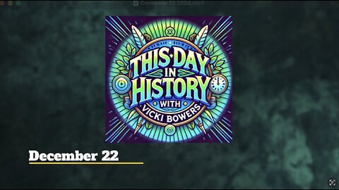 December 22 This Day in History