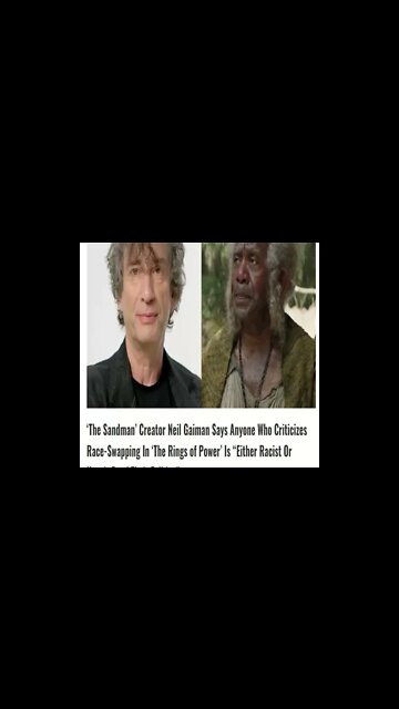 Sandman Creator Exposed as Hypocrite over The Rings of Power