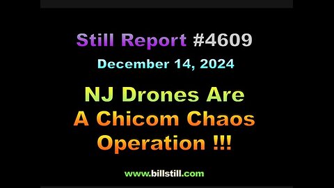 NJ Drones are a Chicom Chaos Operation !!!,