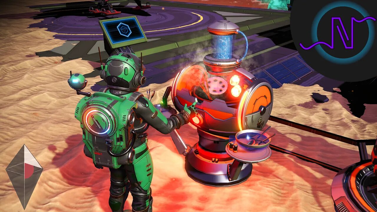 TASTE TESTING THE COOKING SYSTEM USING THE NUTRIENT PROCESSOR! - No Man's Sky Next Generation - E96