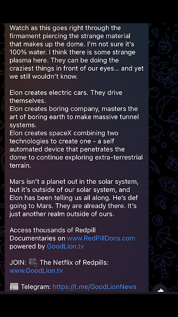 watch as this goes right through the firmament 😁🥳💫✌️