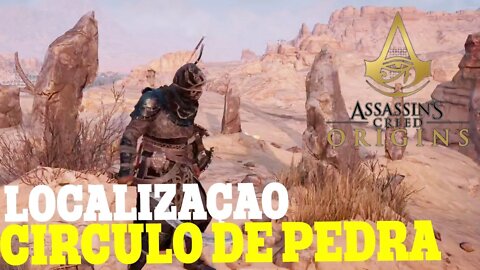 LOCALIZAÇÃO DE TODOS OS CIRCULOS DE PEDRA DA PROMESSA DE BAYEK EM ASSASSIN'S CREED ORIGINS