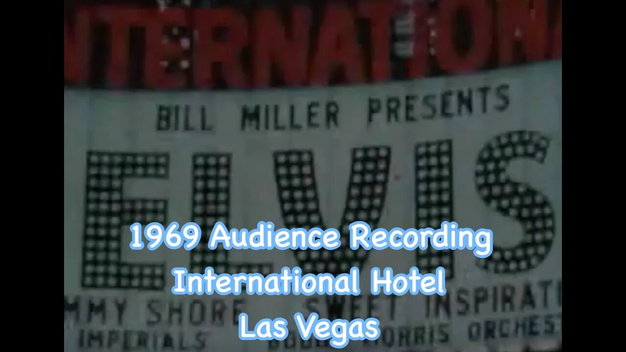 53 Years Ago Today- Elvis Presley Opened International Hotel..Audience Video