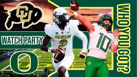 Colorado Buffalo vs Oregon Ducks Live Watch party Stream: CFB 2023