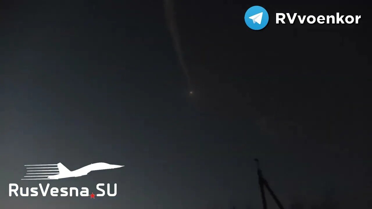 SAM "TOR-M1" Destroys An Enemy Drone In The Kharkiv Region