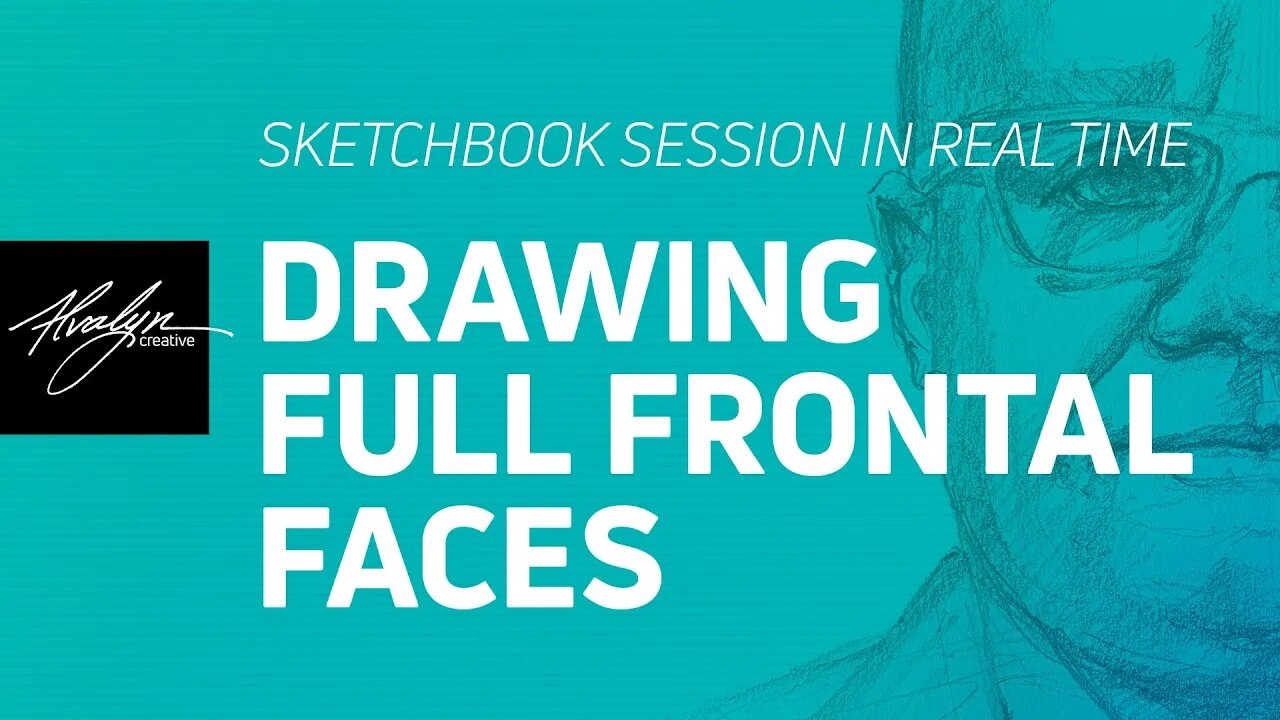 Sketch Session: Full Frontal Faces ( a "Draw With Me" replay)