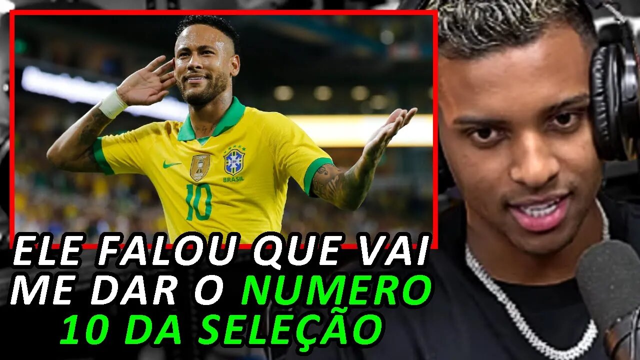 RODRYGO SOBRE NEYMAR (RODRYGO GOES - Podpah #417) FlowPah Cortes