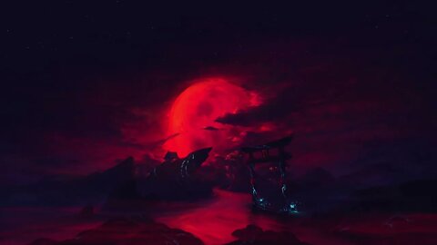 Lively Wallpaper - Blood Moon