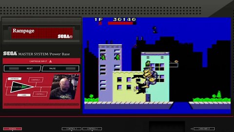 Rampage Master System challenge #62