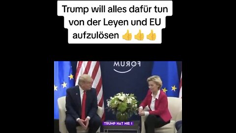 EU UND VON DER LEYEN BALD EINGESTAMPFT?