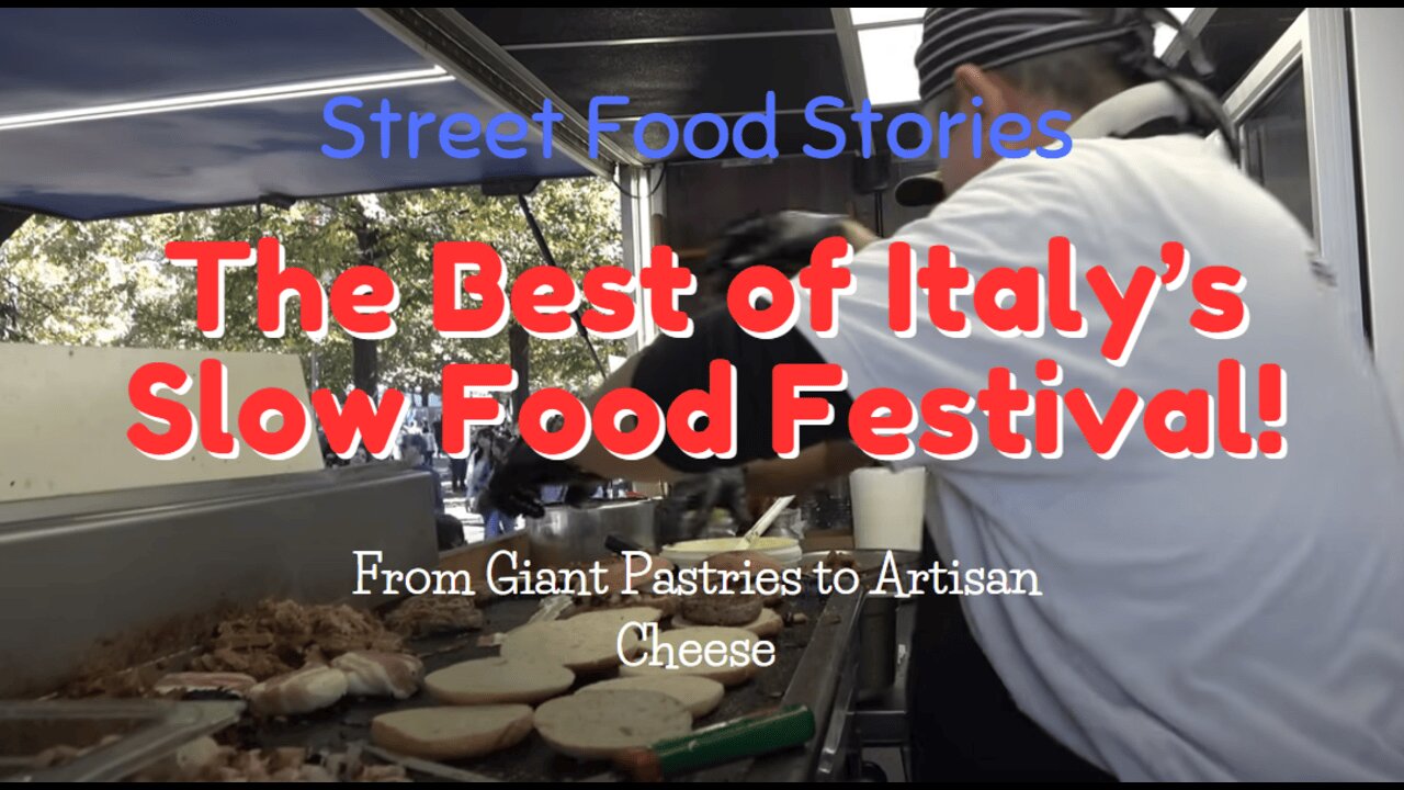 From Giant Pastries to Artisan Cheese – The Best of Italy’s Slow Food Festival!