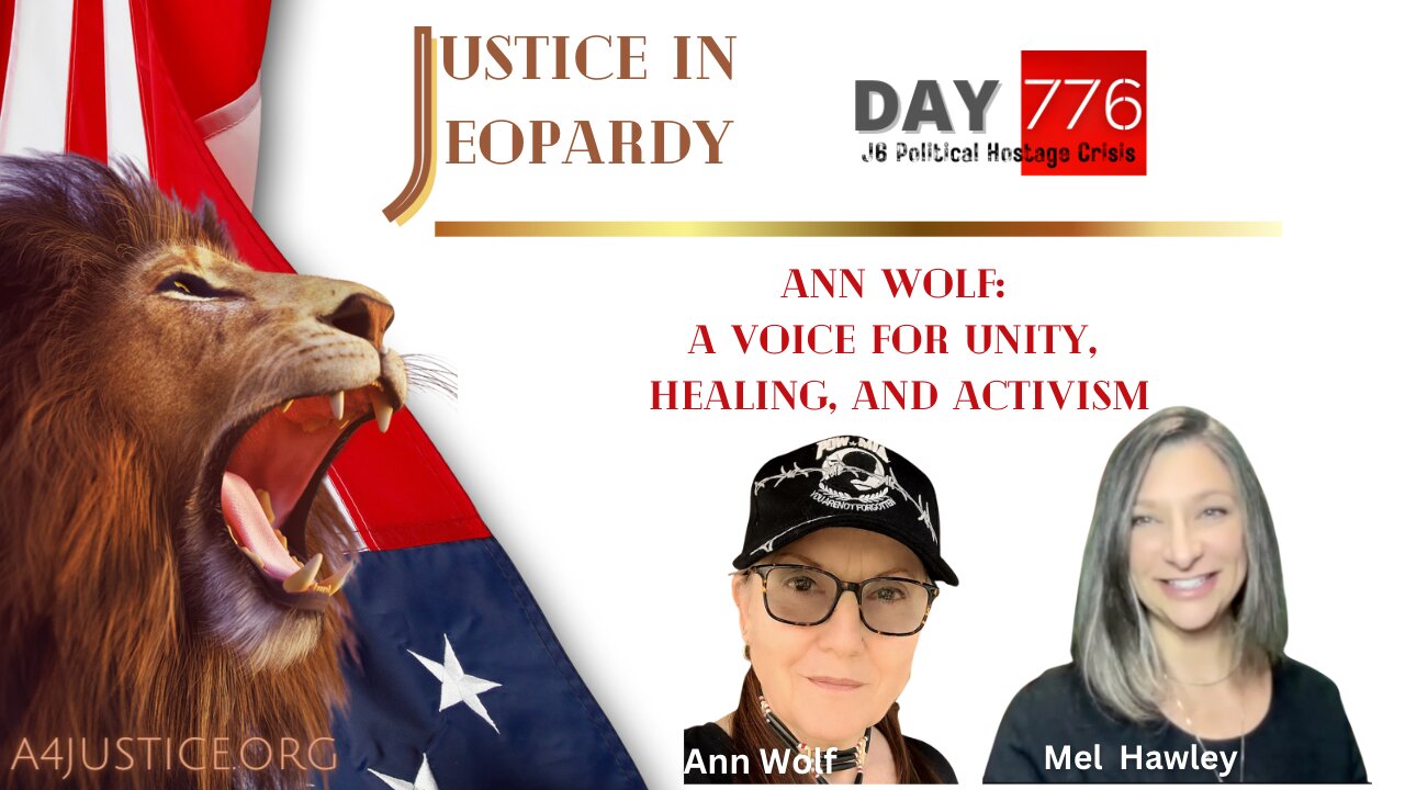 J6 | Ann Wolf | Voice For Freedom | Justice In Jeopardy DAY 776