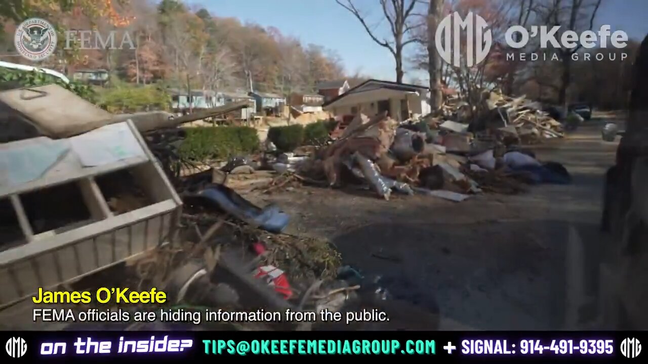 OMG Investigates FEMA – Part 3: O’Keefe Sneaks Into Emergency FEMA Locations