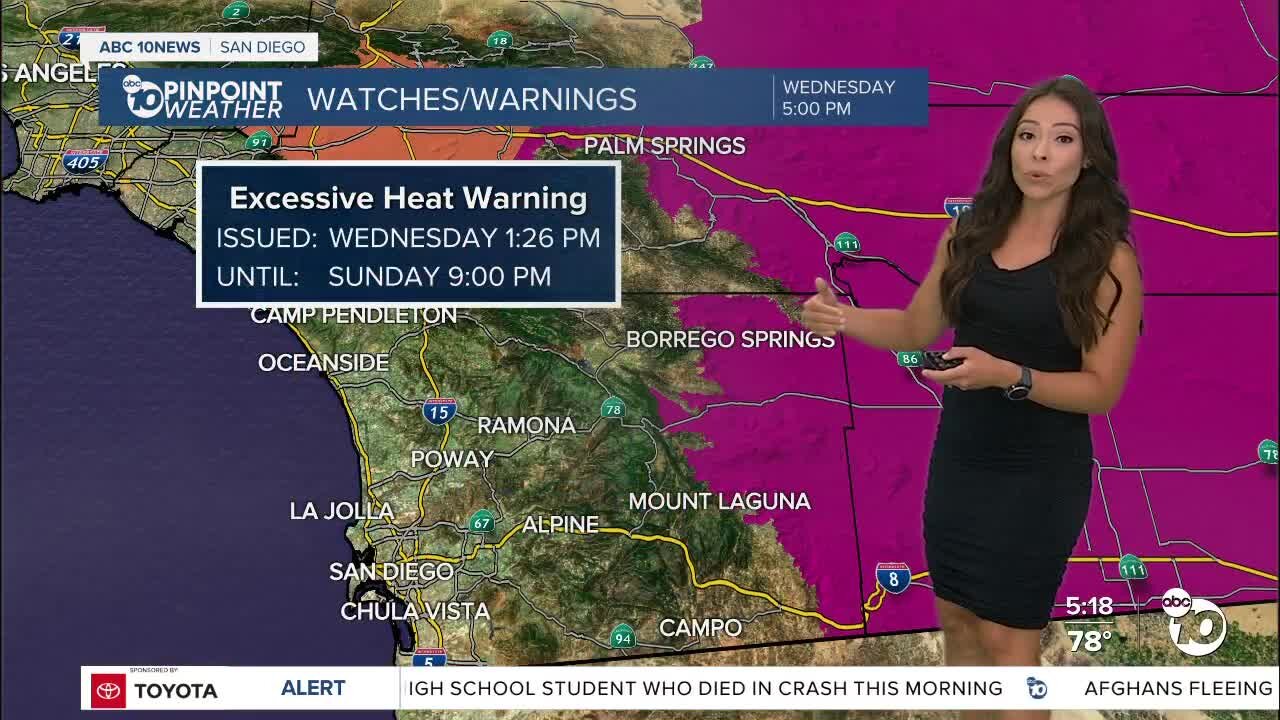 ABC 10News PinPoint Weather With Meteorologist Angelica Campos