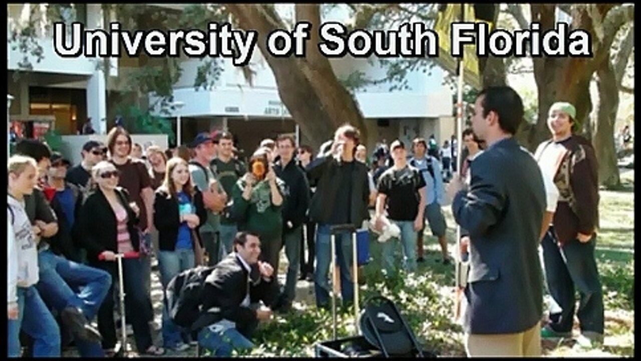 University of South Florida- Atheists are proof God exists