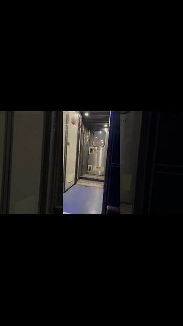 Watch where you step, hold on tight! #amtrak
