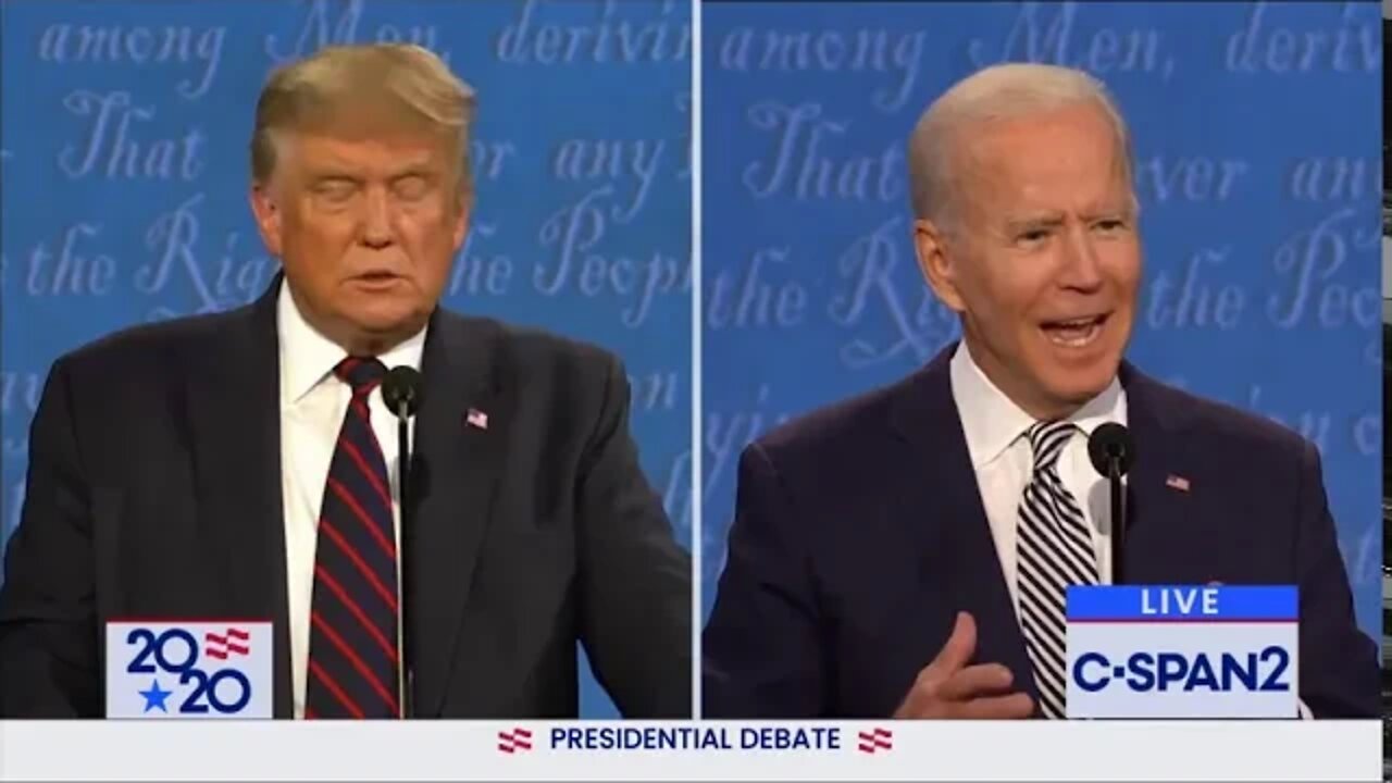 Donald Trump vs. Joe Biden Full Presidential Debate #1 – 9/29/20 September 29th, 2020 | Fox | C-SPAN