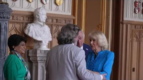 UK King and Queen Celebrate Shakespeare's Work at Windsor