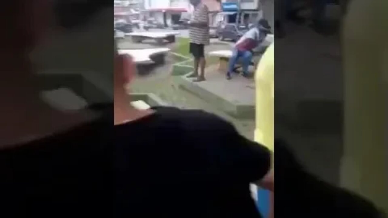 Forced inoculation on kid in Africa