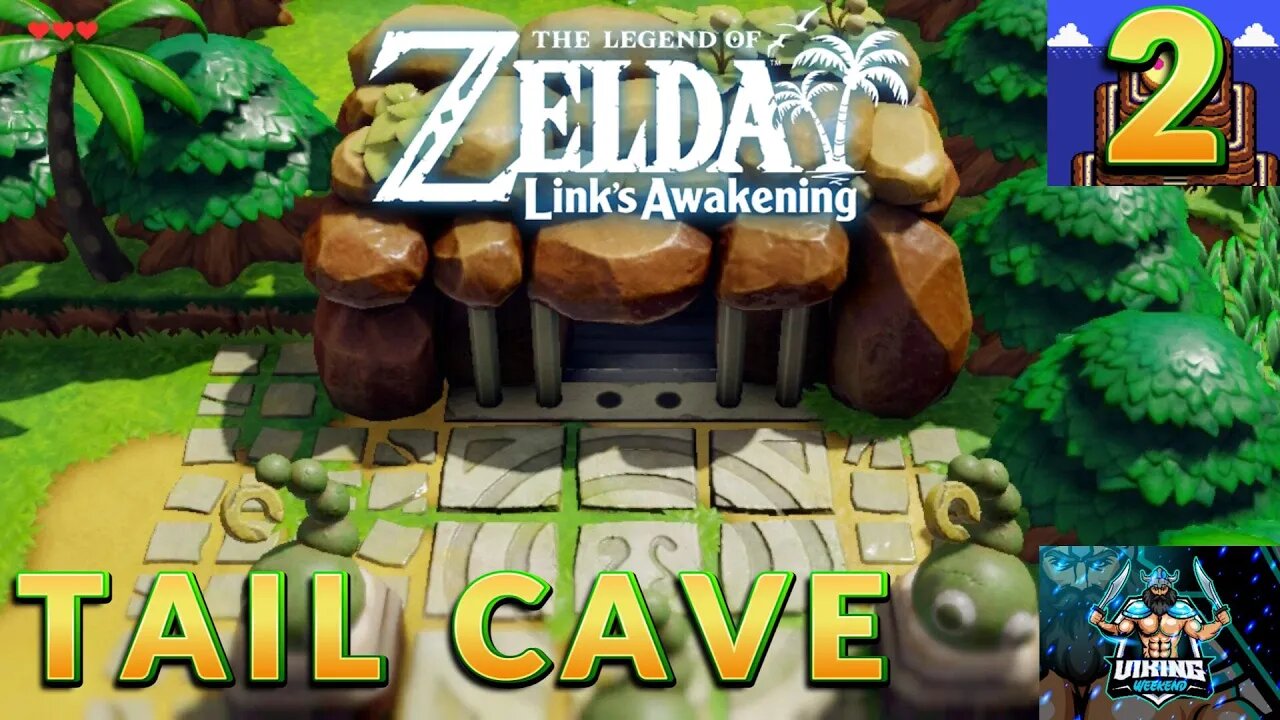 The Legend of Zelda: Link's Awakening Playthrough Part 2- Tail Cave