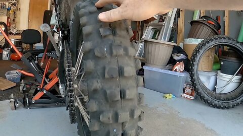 TireJect - Does it work! - GPX Moto TSE250R