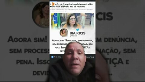 Ministro do STF absolve Bia Kicis de denúncias. Justiça feita