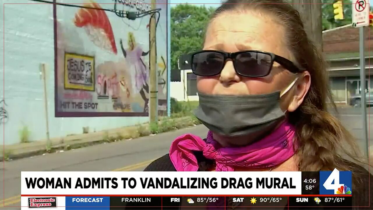 Nashville woman Admits to Vandalizing Drag Mural