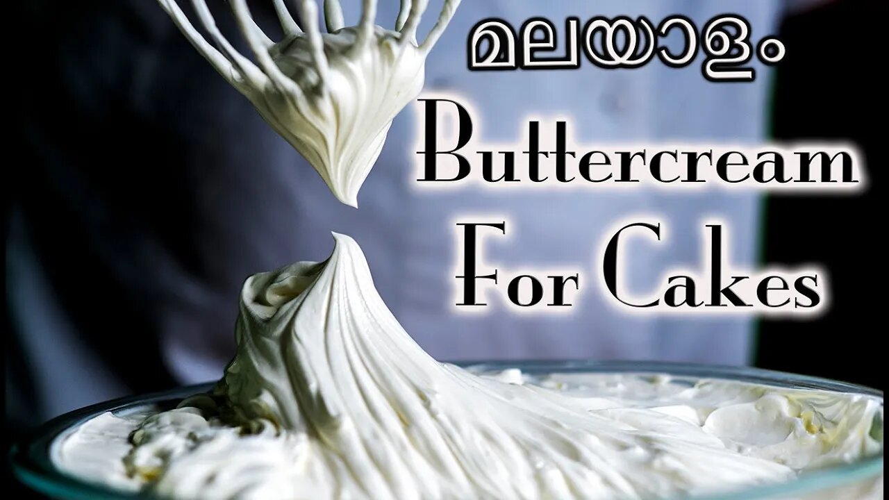 Make Buttercream At Home:Learn Something Valuable (മലയാളം)